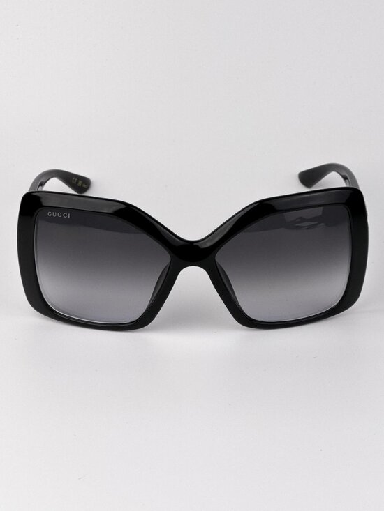 Gucci Women’s Sunglasses | Black Square Frame | Grey Gradient | GG2015S 001 main image 7